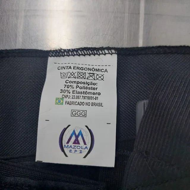 Cinta Lombar Ergonômica Com Suspensório Protetor De Coluna - Foto 2