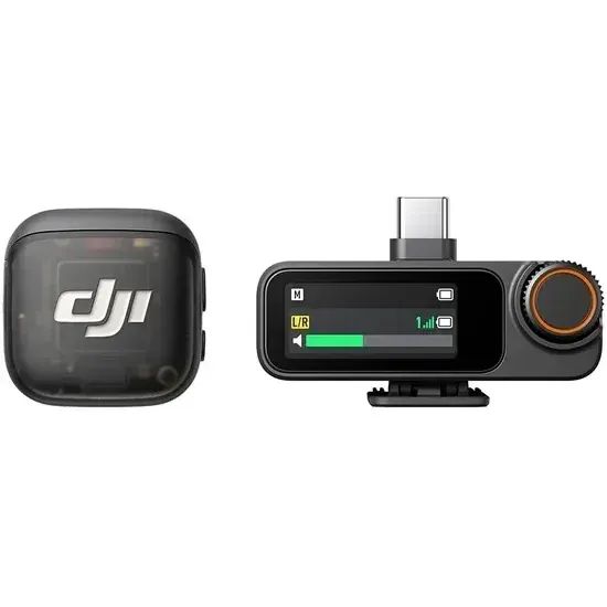 Microfone DJI Mic 3 (1 TX + 1 RX)