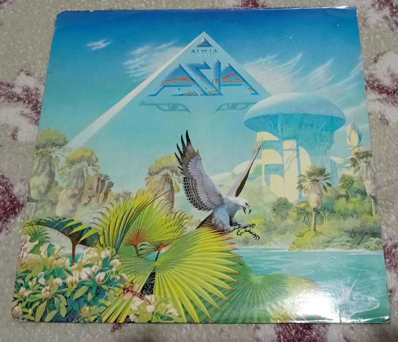 LP Asia - Alpha (1982) - Importado de Época, UK.