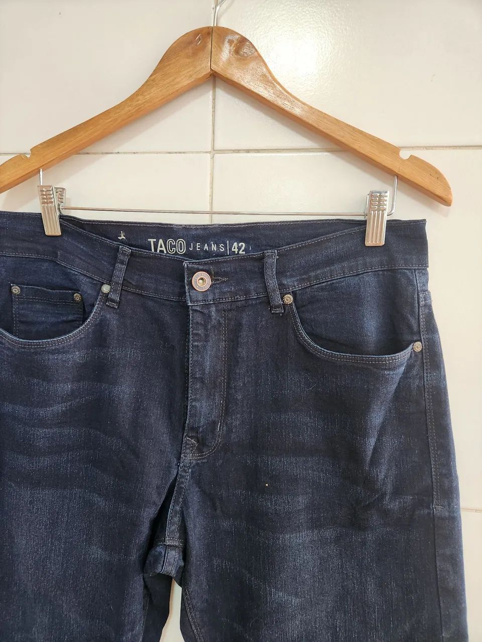 Calca jeans Taco 42 - Foto 2