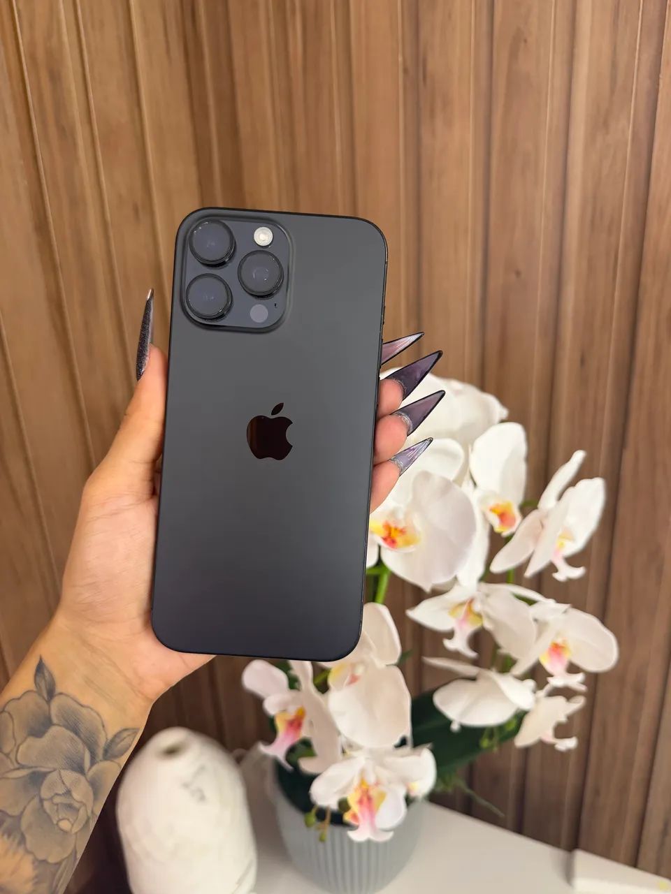iPhone 16 Pro Max 256GB Titânio Preto - Foto 2