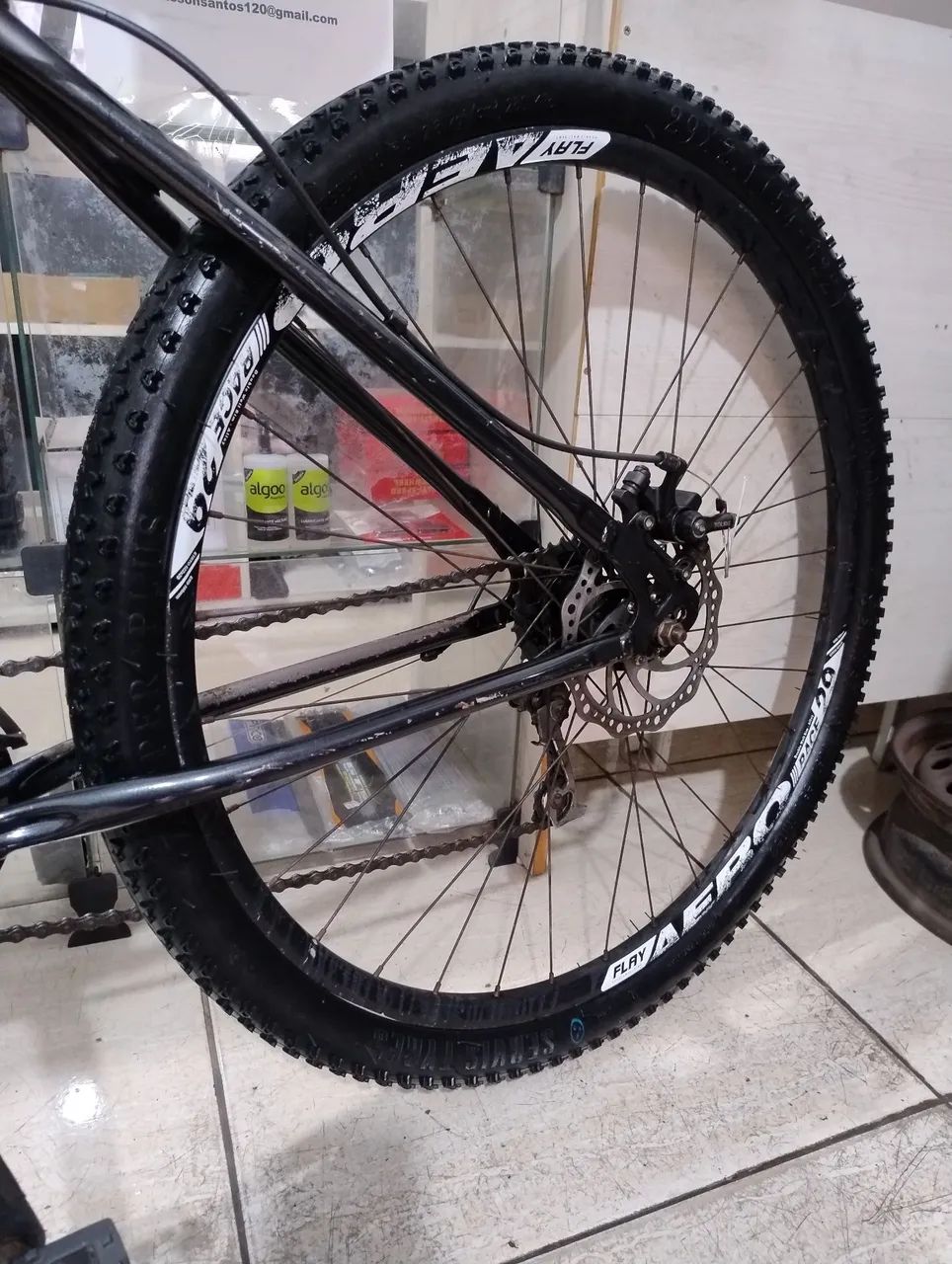 Vendo bike aro 29 de ferro  - Foto 3