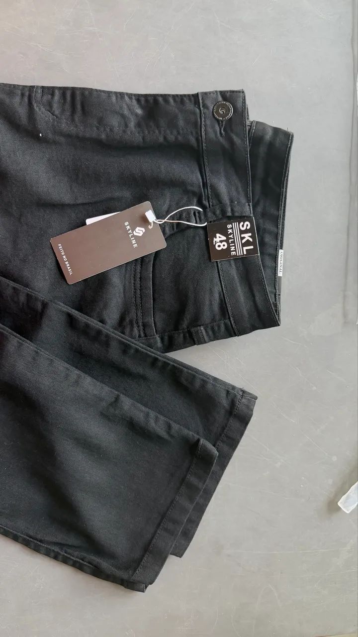 Calça masculina PRETA - NOVA! 