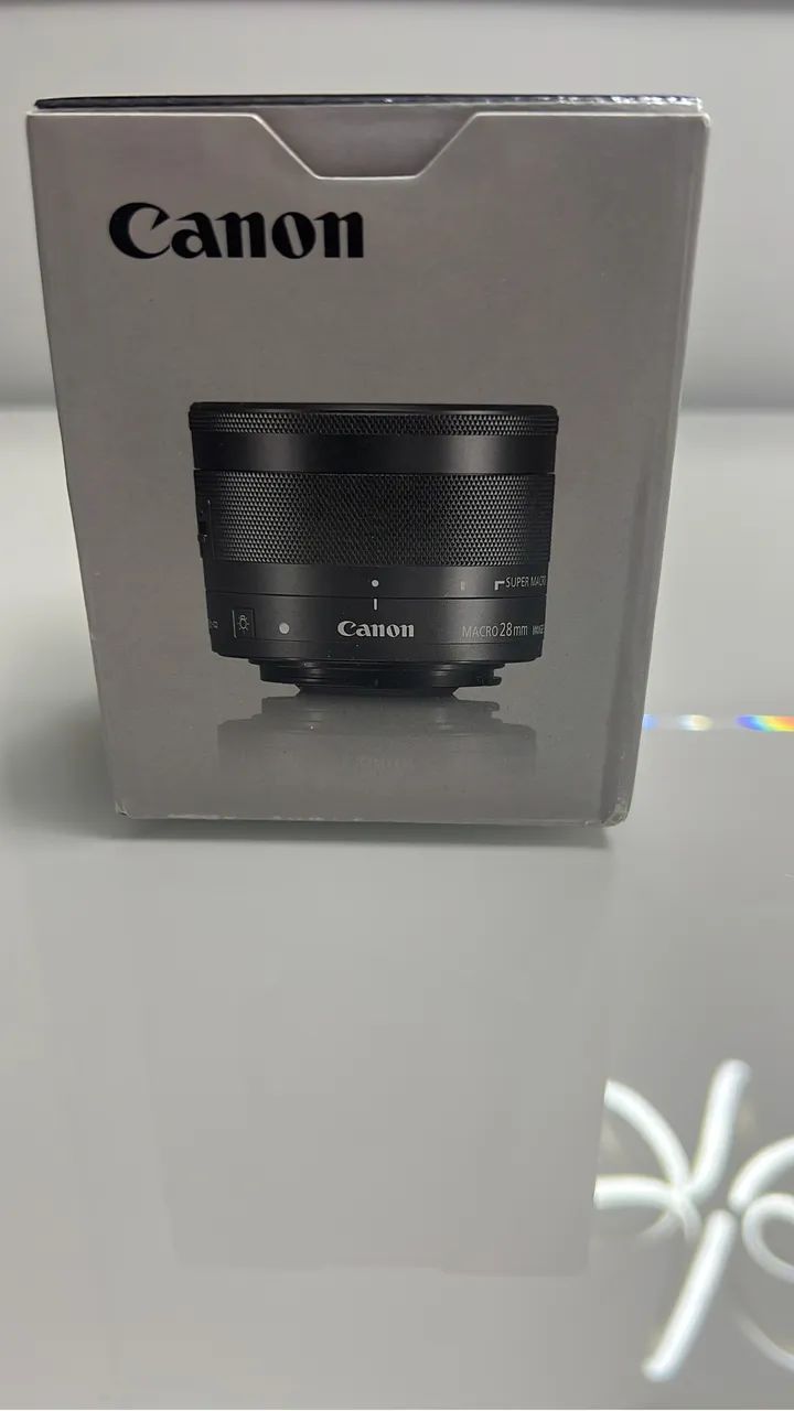 Canon EFM 28mm f/3.5 Macro IS STM - Câmeras e Filmadoras - Casa