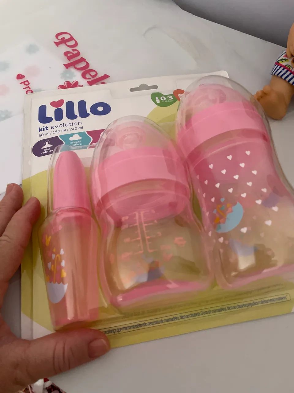 Mamadeira Lilo rosa - Foto 3