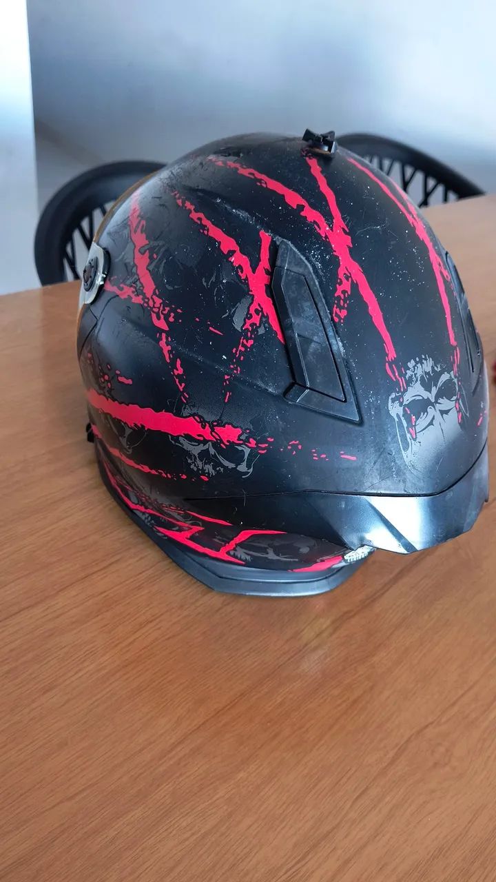 Capacete Estilo Motocross - Foto 5