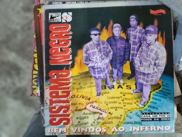 LP do Sistema Negro - Bem Vindos ao Inferno (1994)