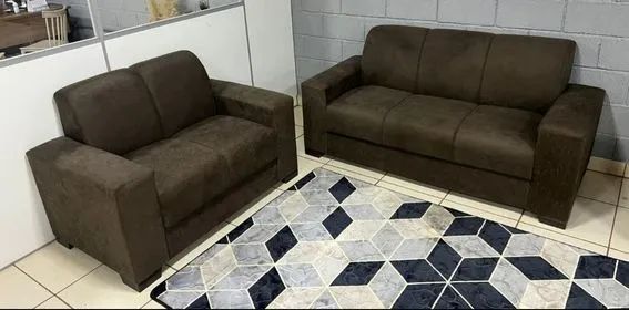 Conjunto Sofá Danúbio 2 e 3 Lugares - (Promoção)! - Foto 2