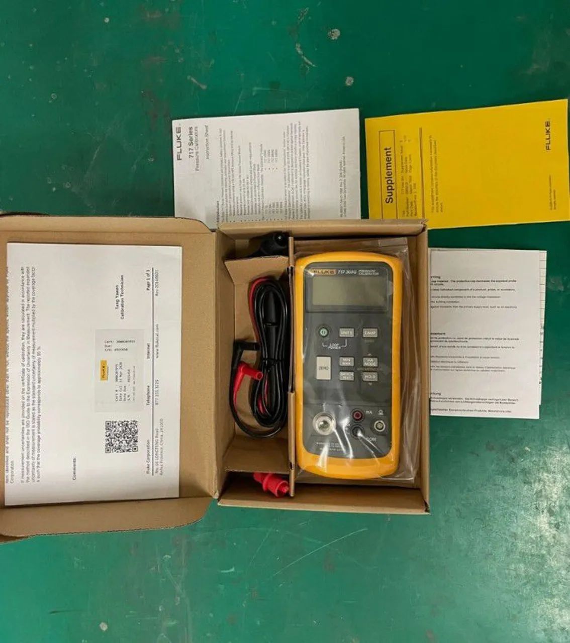 calibrador de processo fluke 718 300g - Foto 2