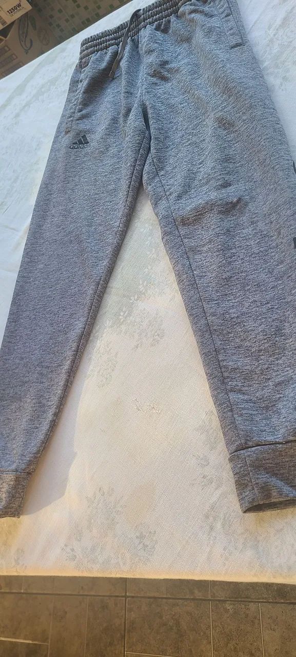 CAL ÇA INFANTIL  ADIDAS CINZA - Foto 2
