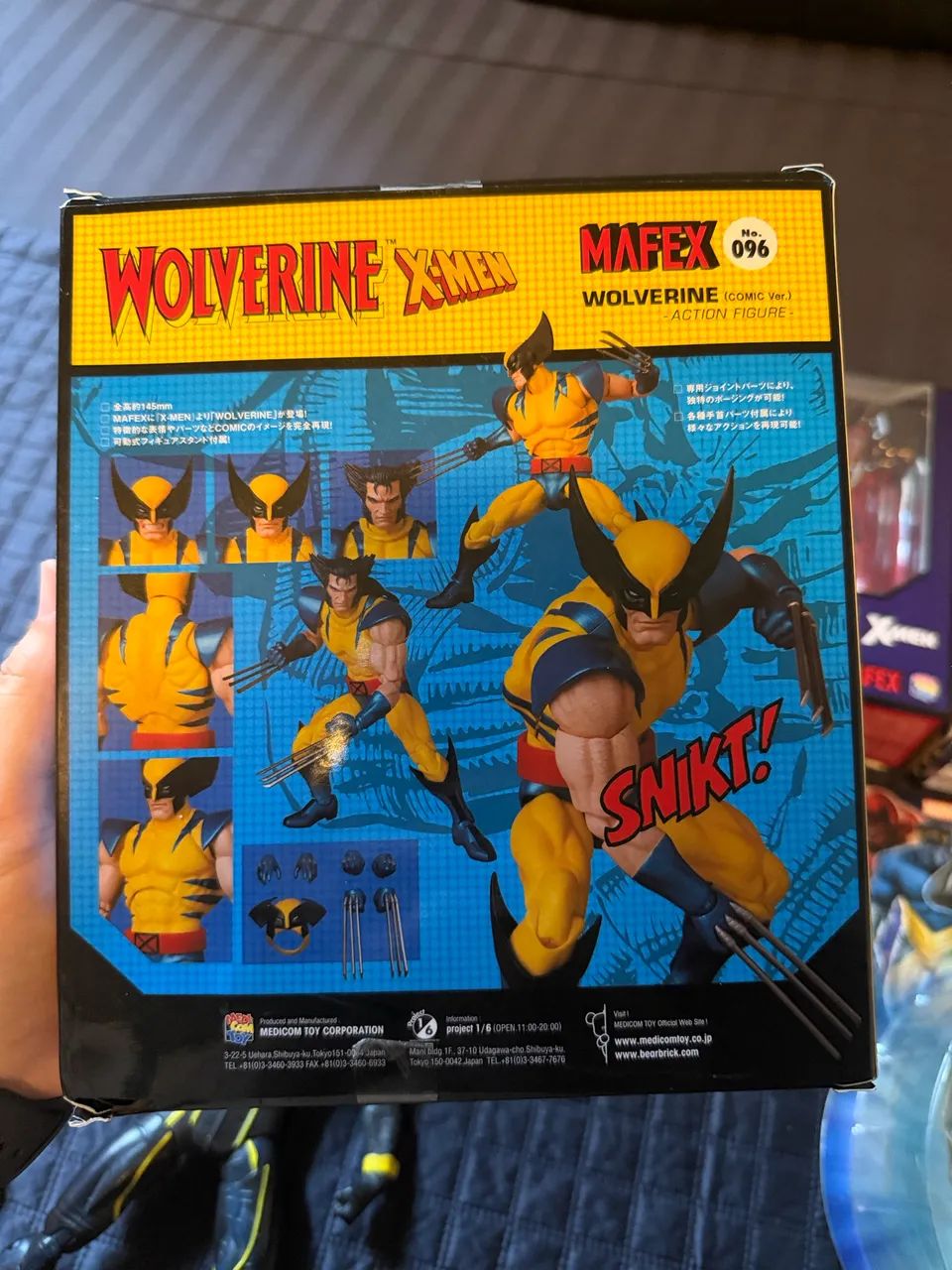 Wolverine 96 X-Men Marvel Mafex Comic Con  - Foto 3