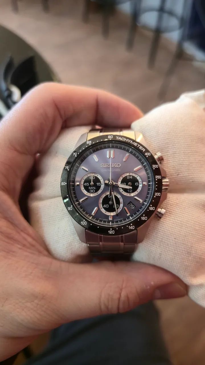 Seiko cronógrafo SBTR027