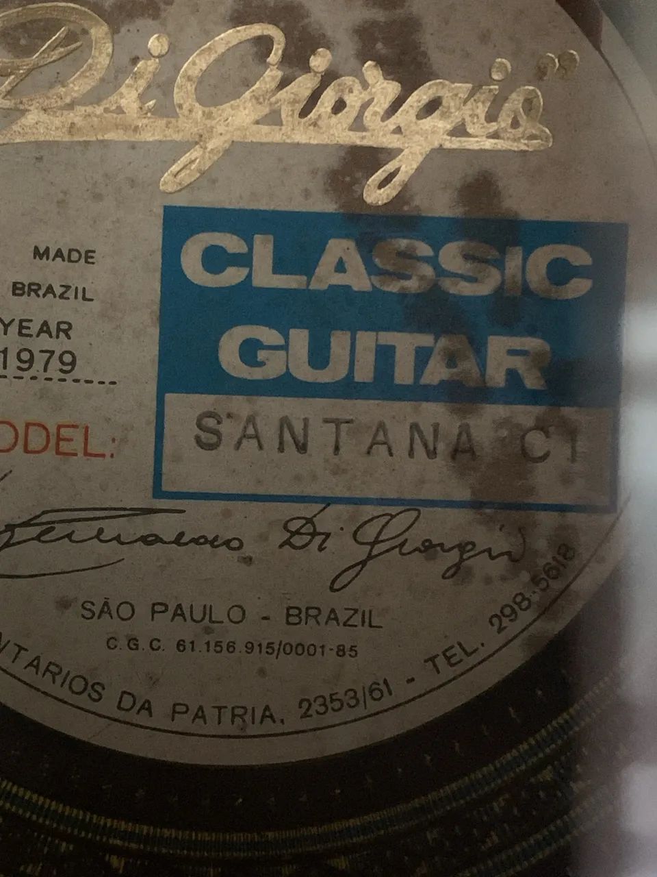 Violão DiGiorgio raríssimo  - Foto 3