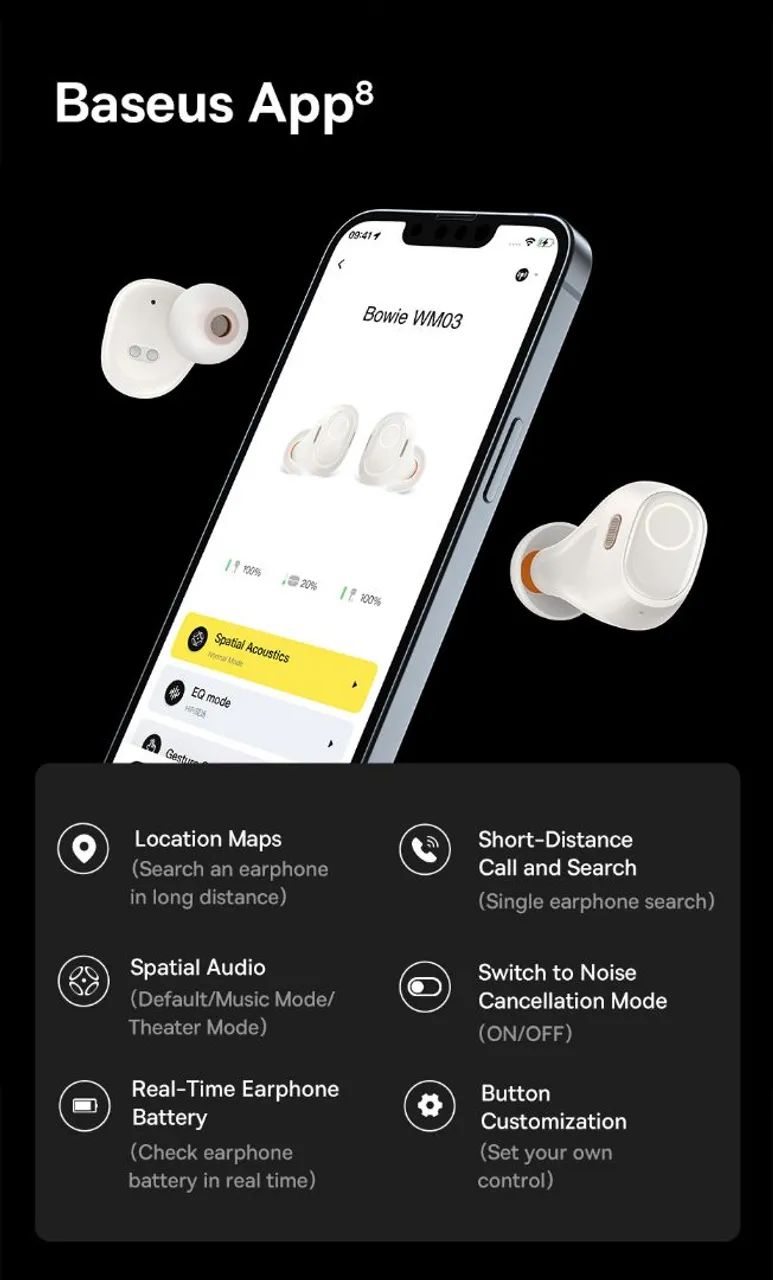 Sensacional!!! Fone bluetooth tws basseus wm03 baixa latência. - Foto 6