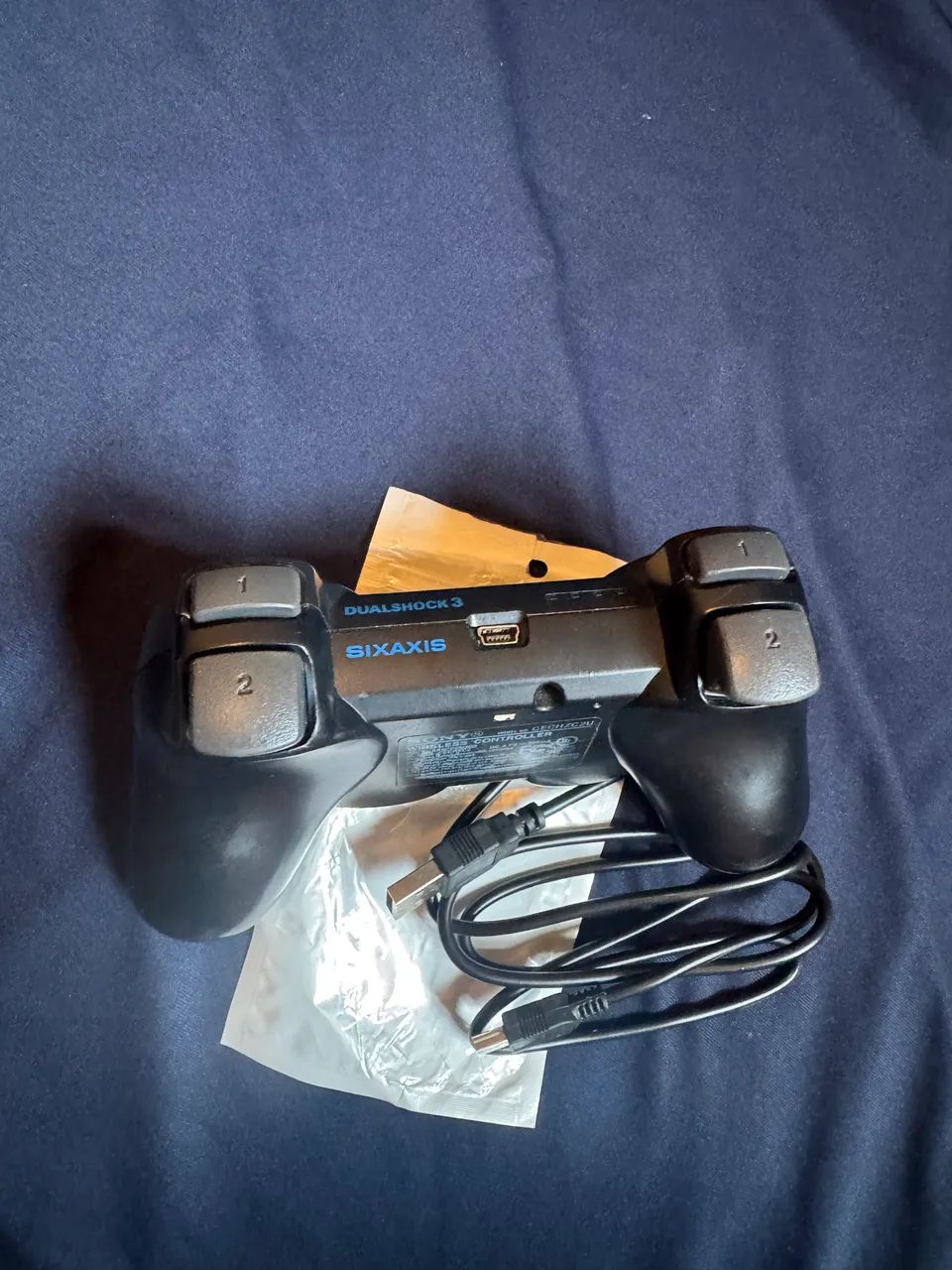 Controle ps3 original +cabo  - Foto 2