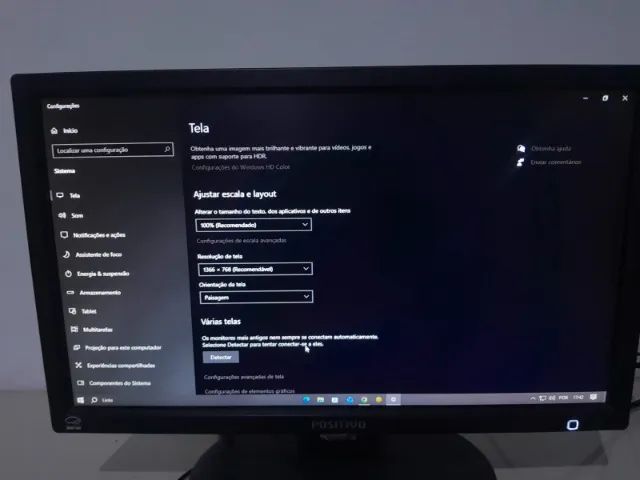 Monitor Positivo 24 Polegadas Full HD - Para Sair Rápido ? - Foto 2