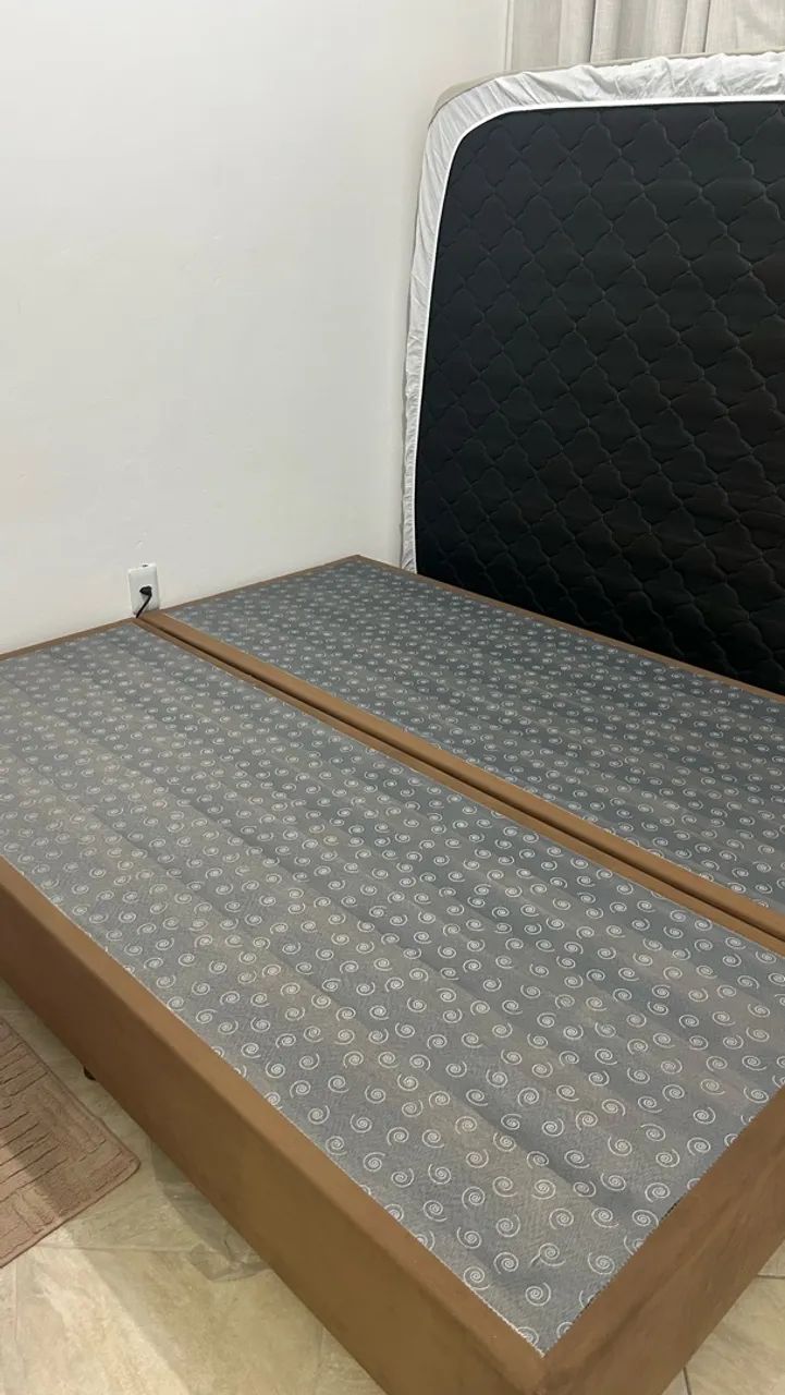 Box cama queem 