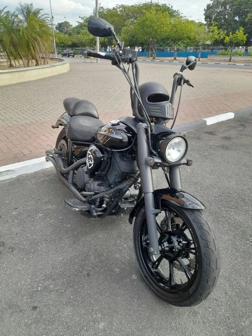 Vende-se Yamaha midnaight XVS 950 - Foto 5