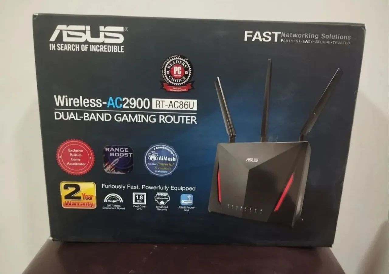 Roteador ASUS AC2900 rt ac86u 