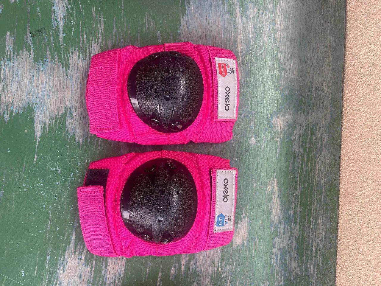 Capacete cotoveleira joelheira munhequeira infantil para patins skate patinete OXELO - Foto 3