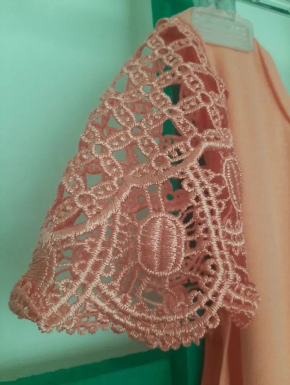 Blusa Romântica salmão  - Foto 4