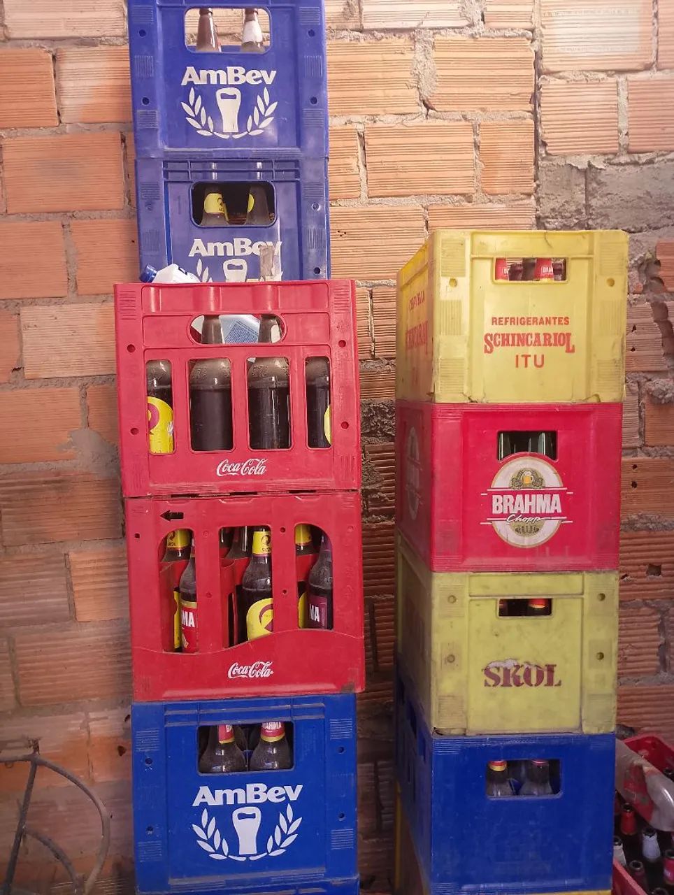 Caixas de cervejas 