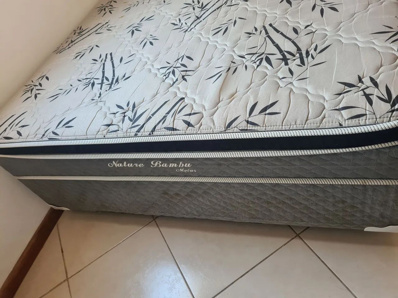 Cama box casal com colchão  - Foto 2
