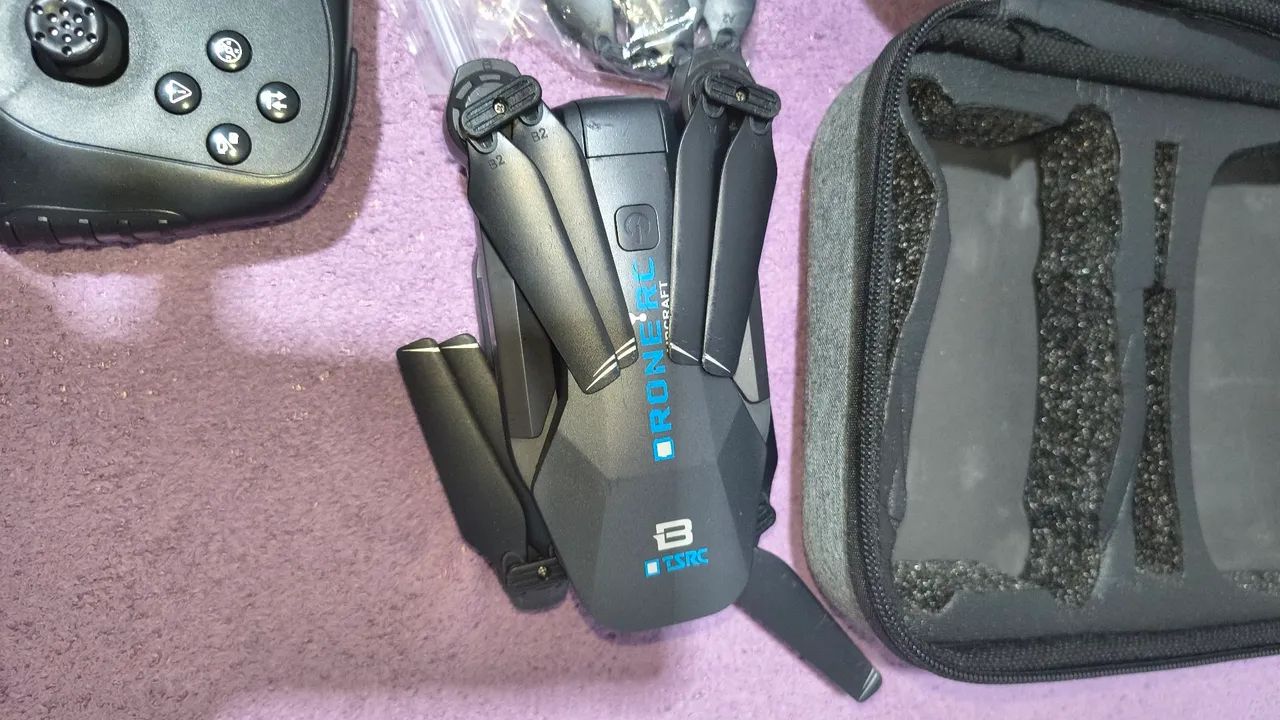 Drone TSRC RC Aircraft + Controle + Bateria e Acessórios  - Foto 3