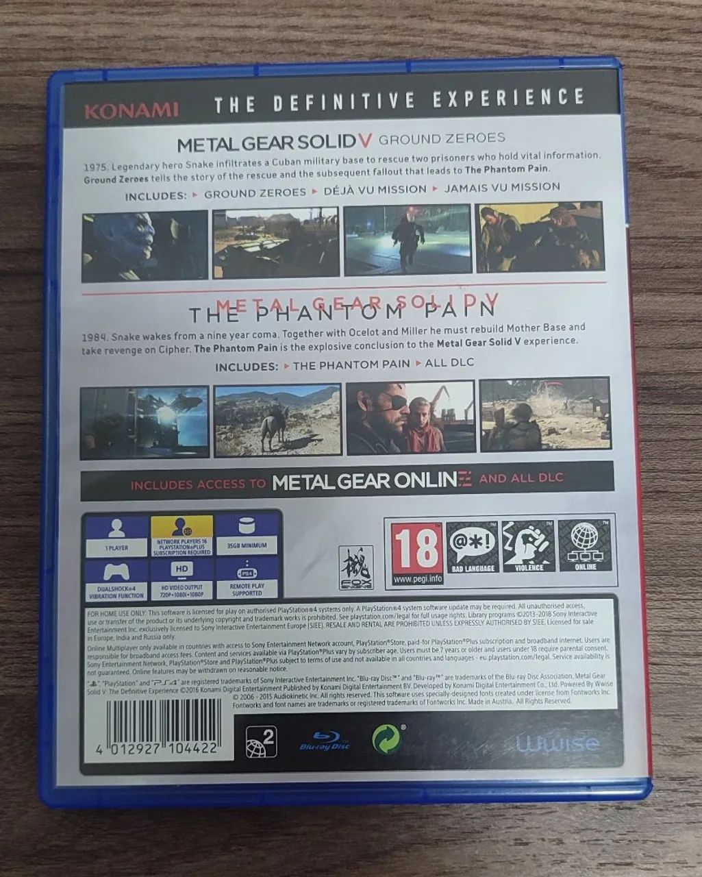 Metal Gear Solid The Definitive Experience PS4  - Foto 3