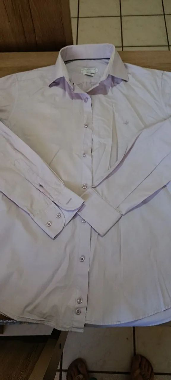 Camisa Social conservada Original Brooksfield P/M - Foto 2