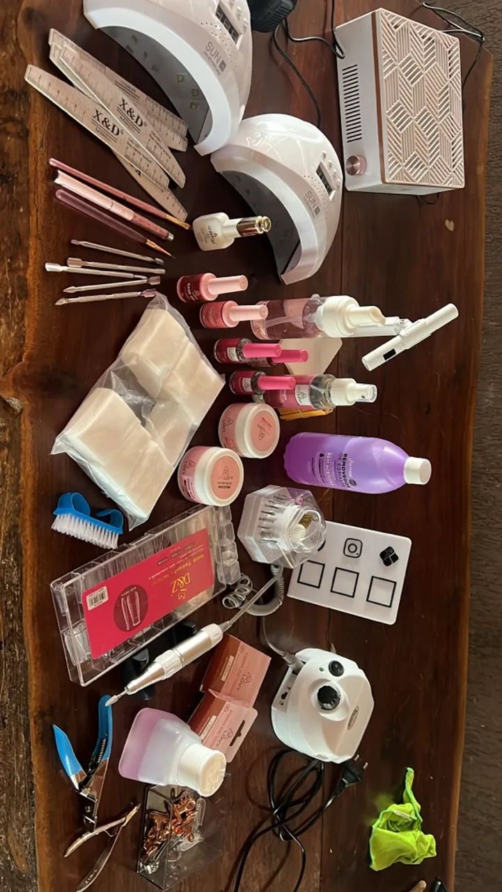 Produtos para nail 
