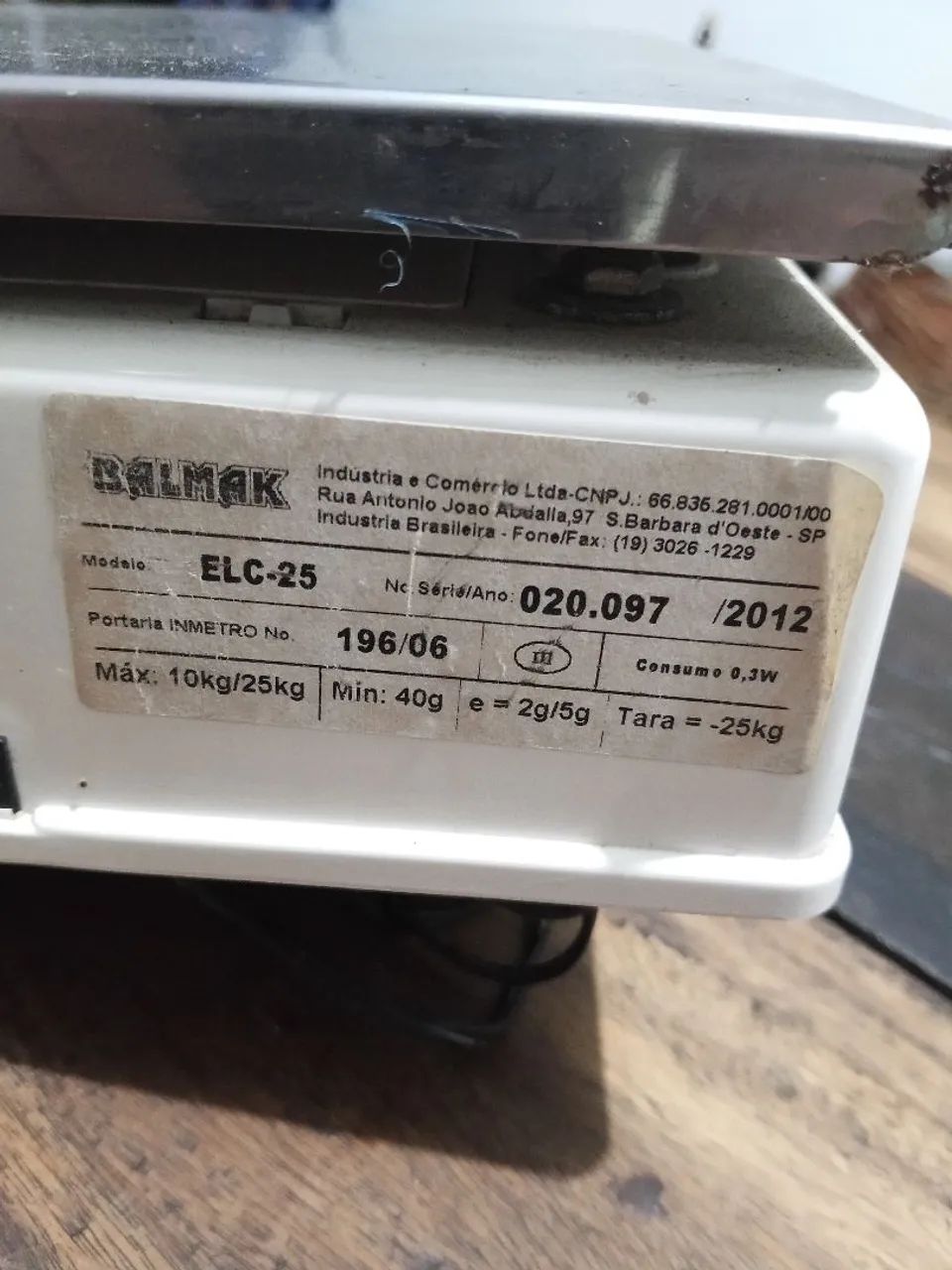 Balança comercial até 25kg - Foto 3