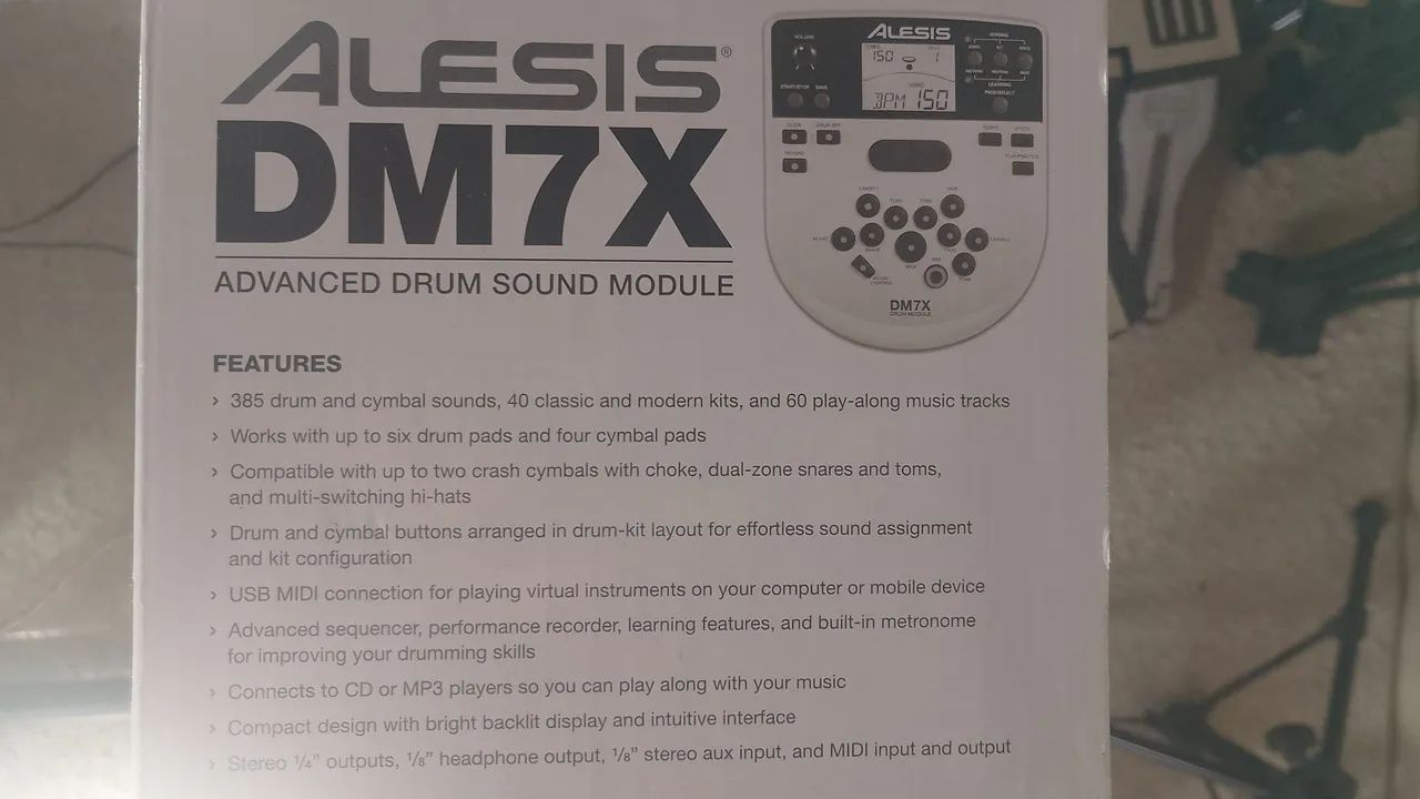 Bateria eletrônica Alesis DM7X 