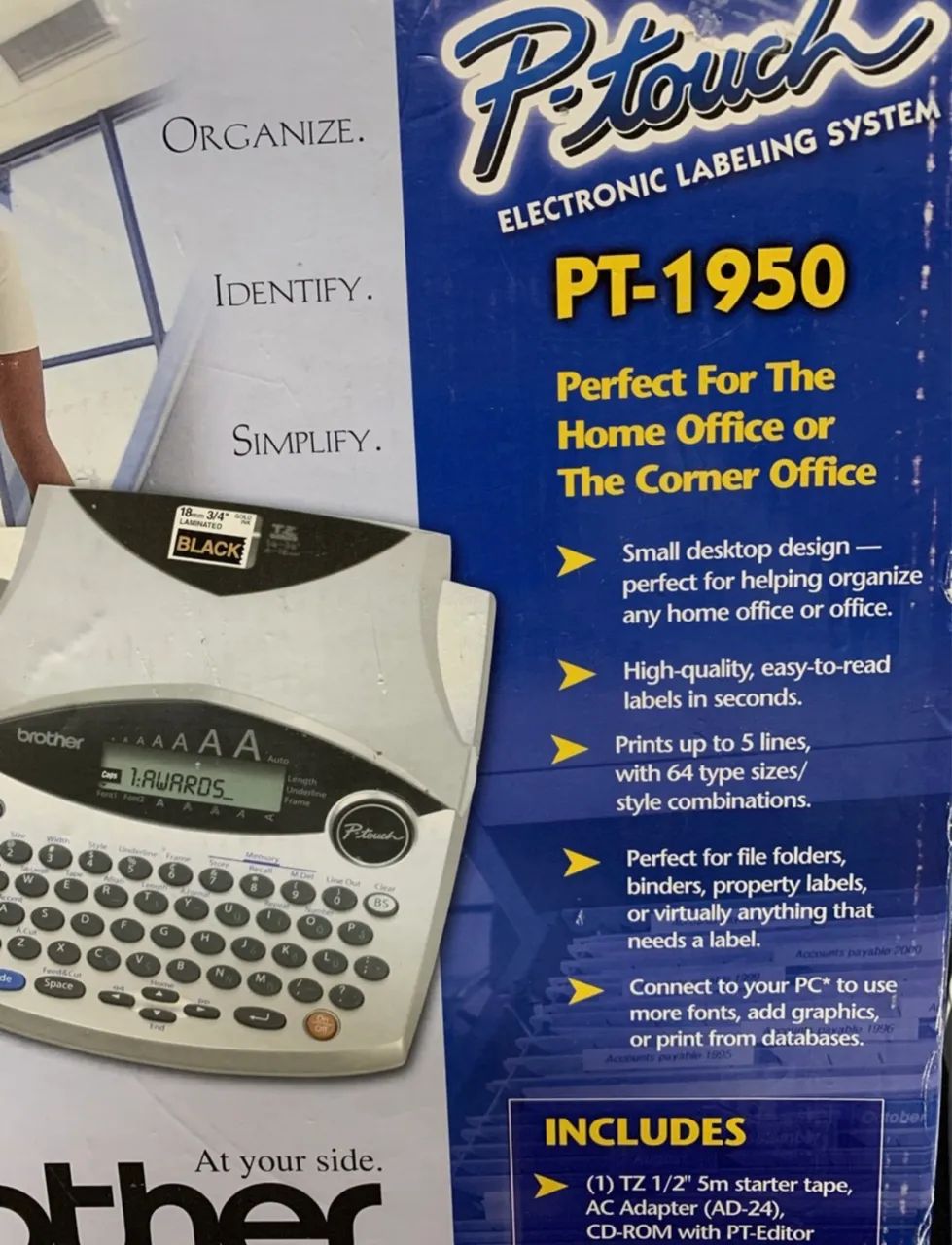 Brother PT-1950 Desktop Electronic Labeler