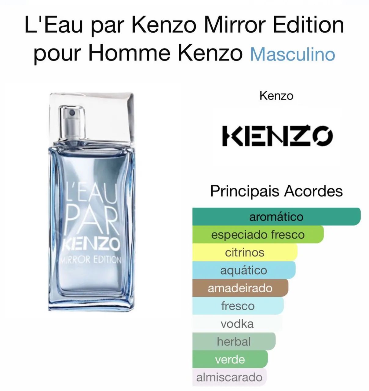 perfume l'eau par kenzo mirror edition 50ml - Foto 4