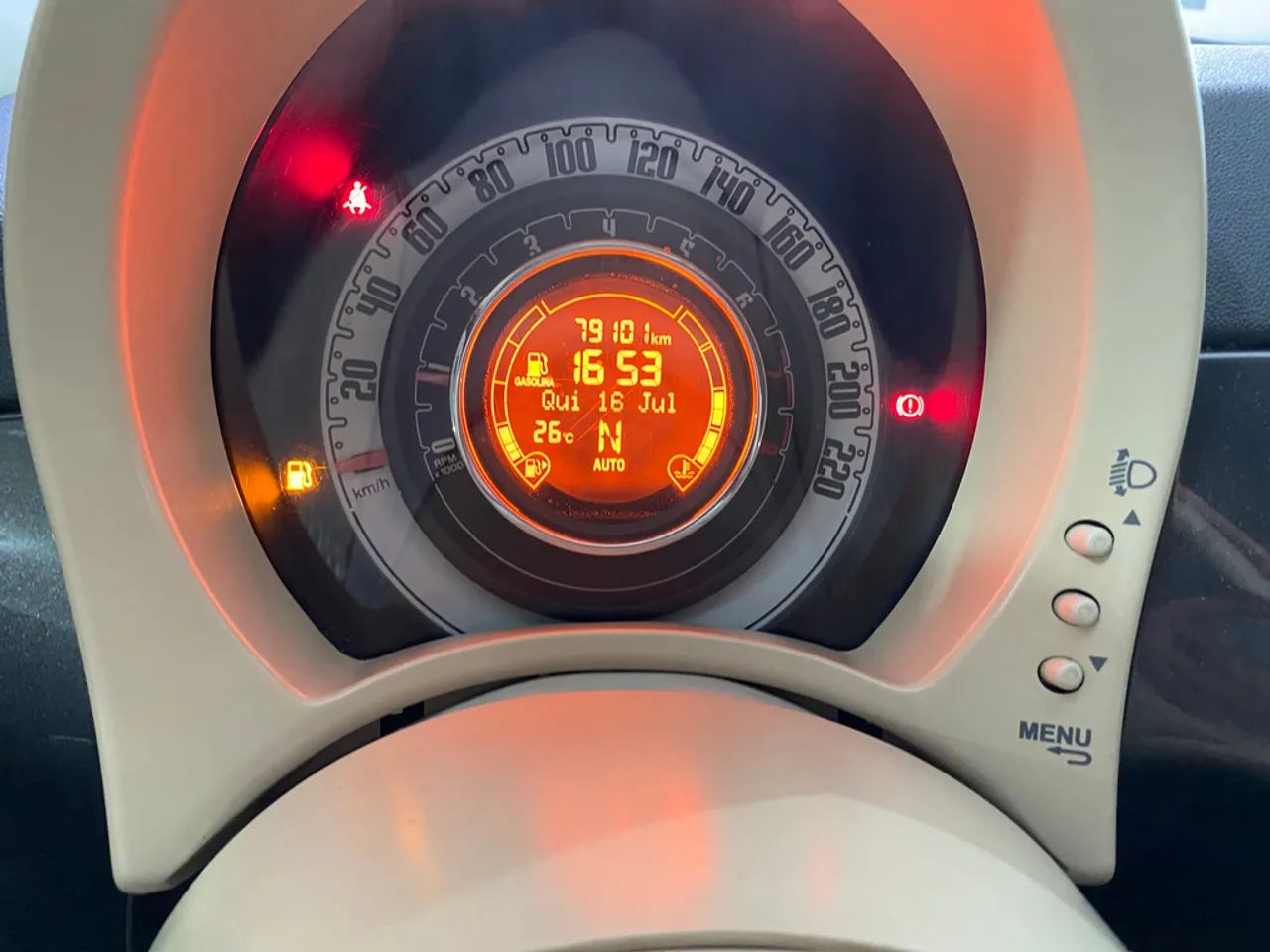 Fiat 500 Cabrio Dualogic Flex 1.4 8V, foto 7 de 14