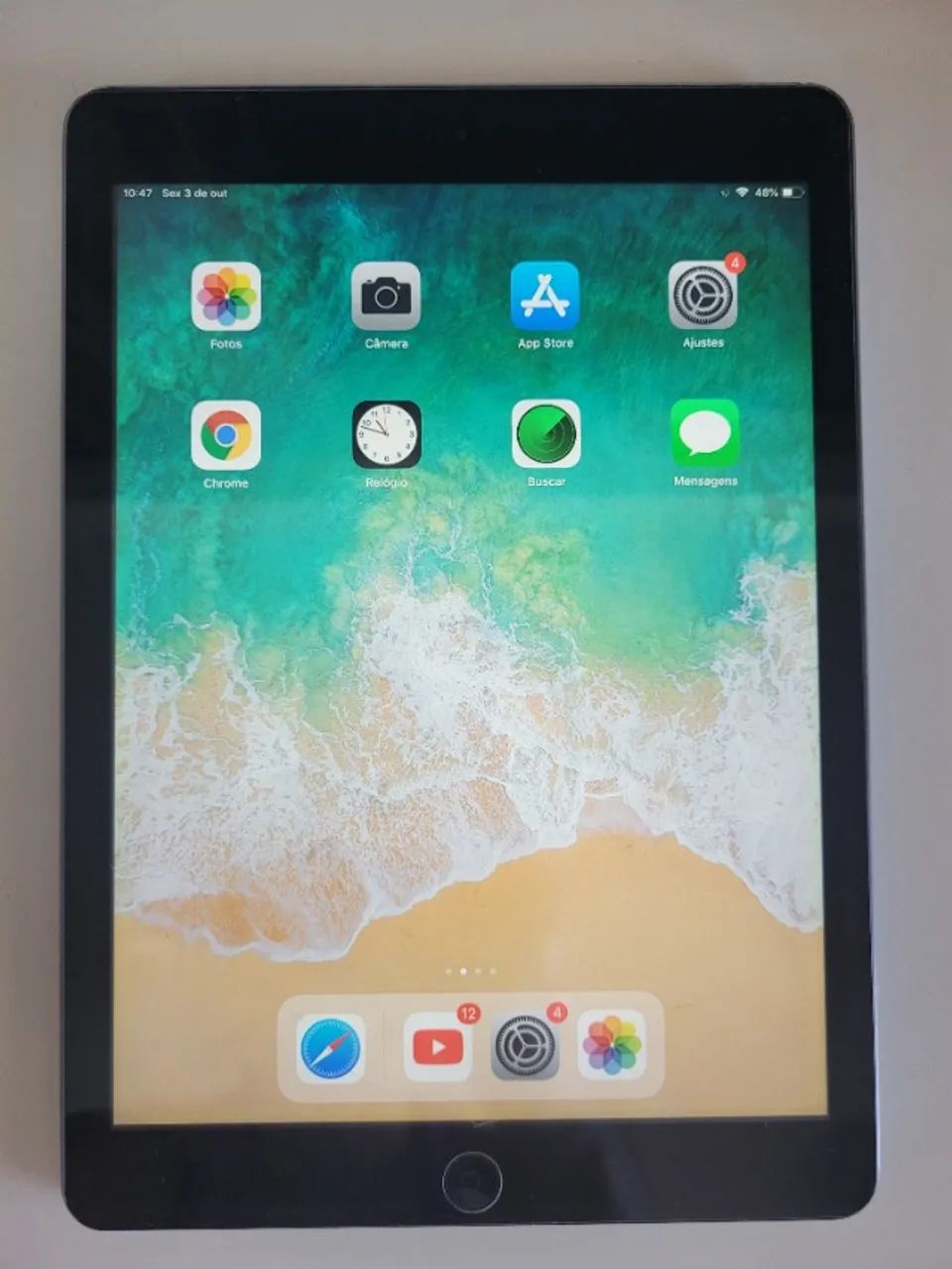 Ipad air Apple 1ª geração Wi-fi 16gb - Cinza - Tablets e E-Readers