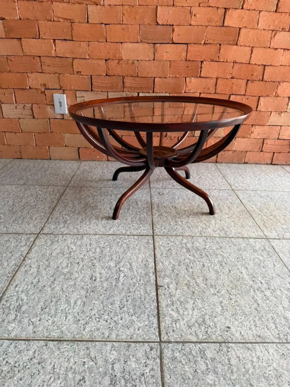 Mesa de Centro Aranha  Giuseppe Scapinelli 1950 - Foto 3
