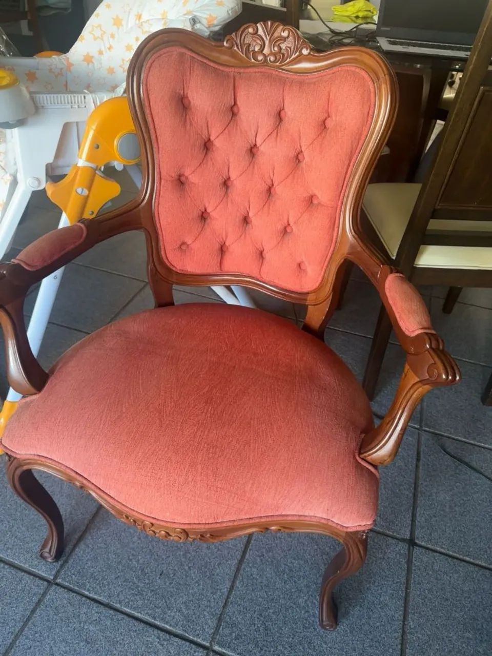 Poltronas Antigas estilo Luis Xv - Foto 3
