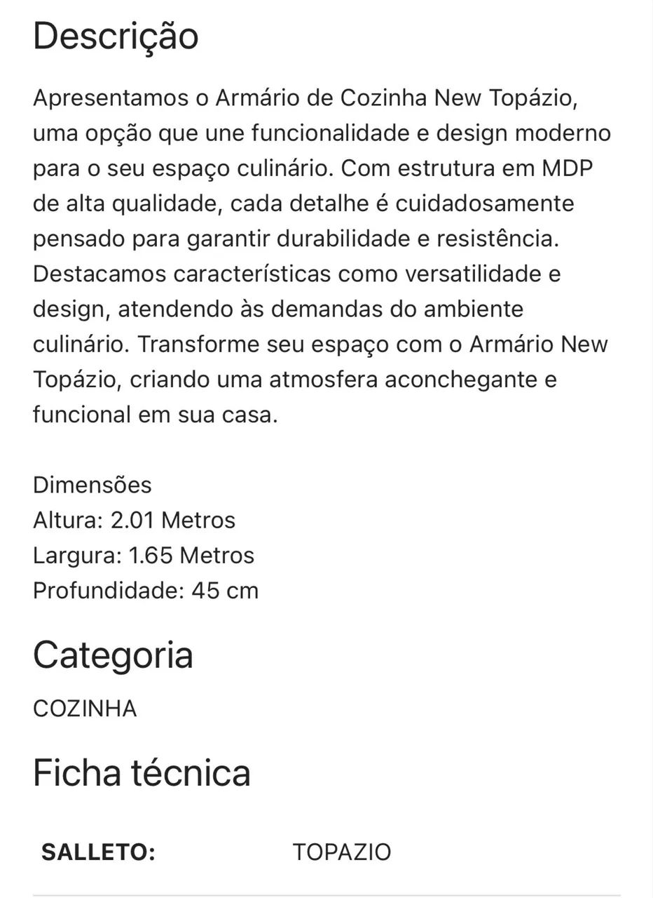 Armário de cozinha  - Foto 4