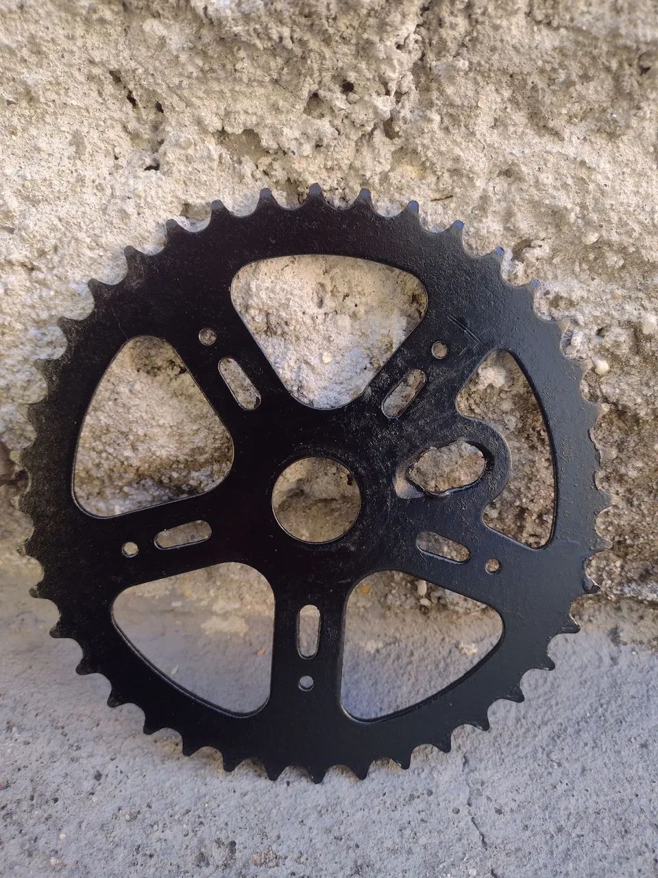 Kit Pedivela e coroa 175mm Bmx - Foto 6