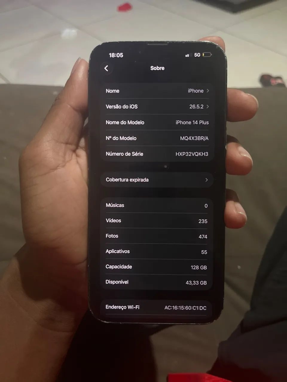Vendo iPhone 14 Plus seminovo - Foto 5