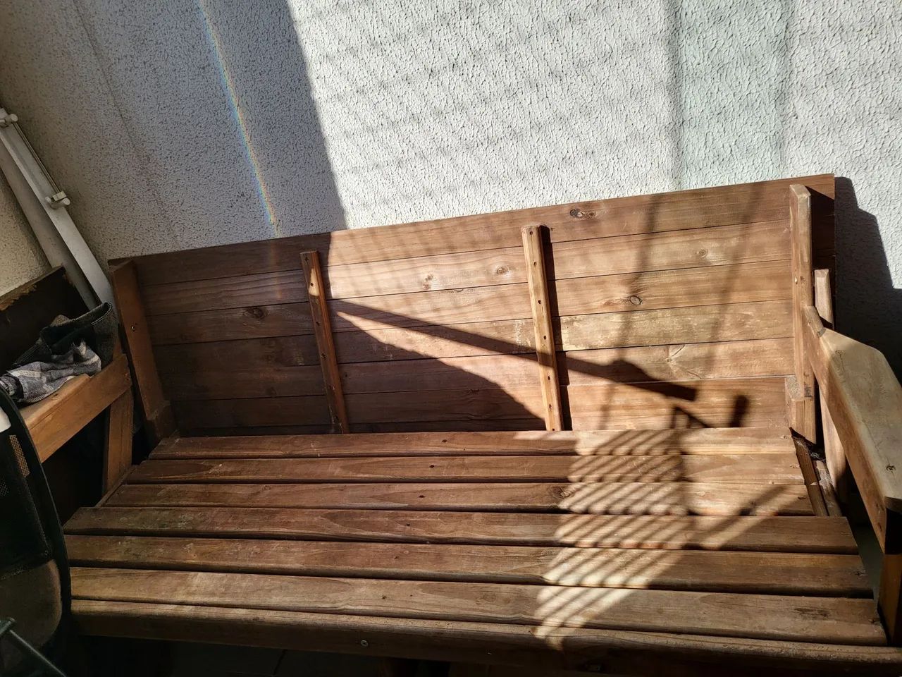 Mesa dobravel que vira banco - Foto 2