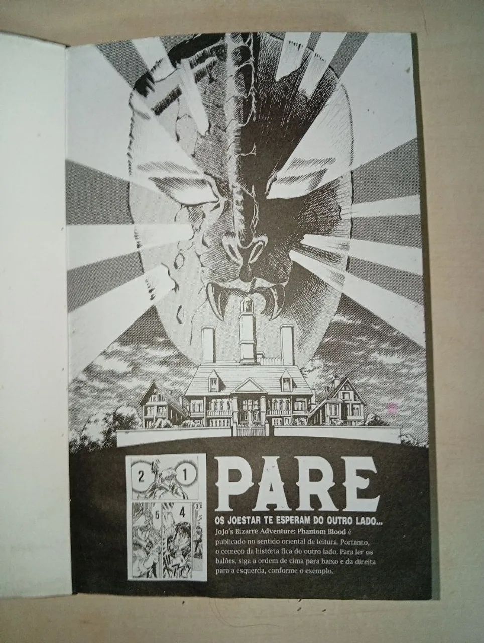 Mangá Jojo bizarre Aventure Phantom Blood 1 - Foto 3