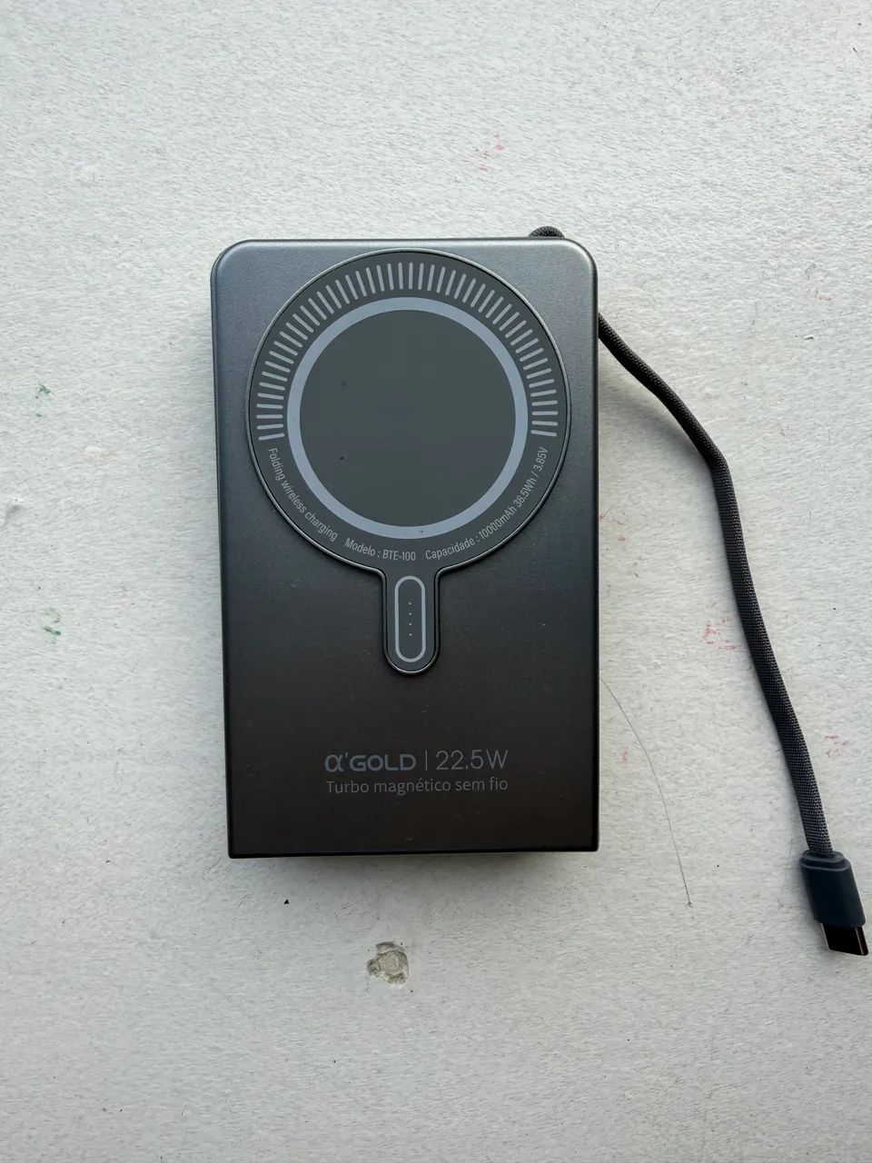 carregador portátil power bank 