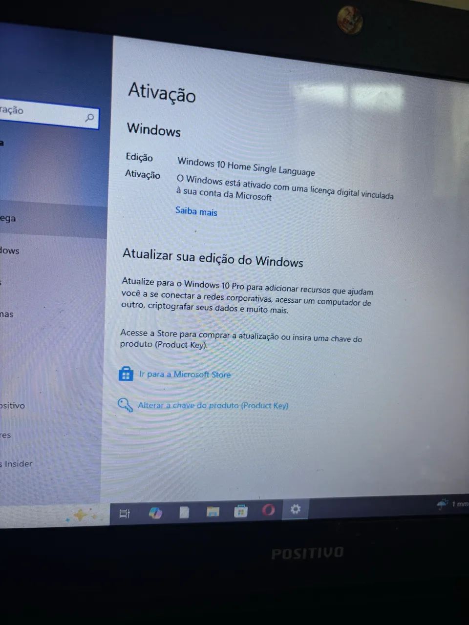 Notebook positivo 