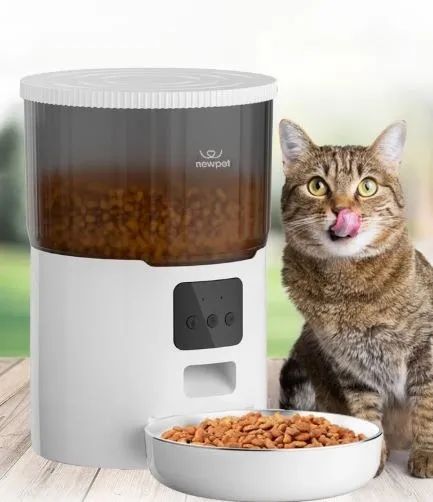 Alimentador Pet 4L Automático - Wi-Fi - APP - Dispensador de Comida  - Foto 2