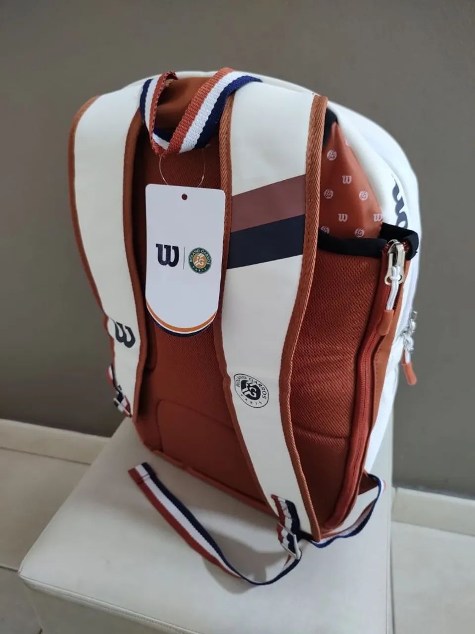 Mochila raqueteira Wilson Roland Garros - Foto 2
