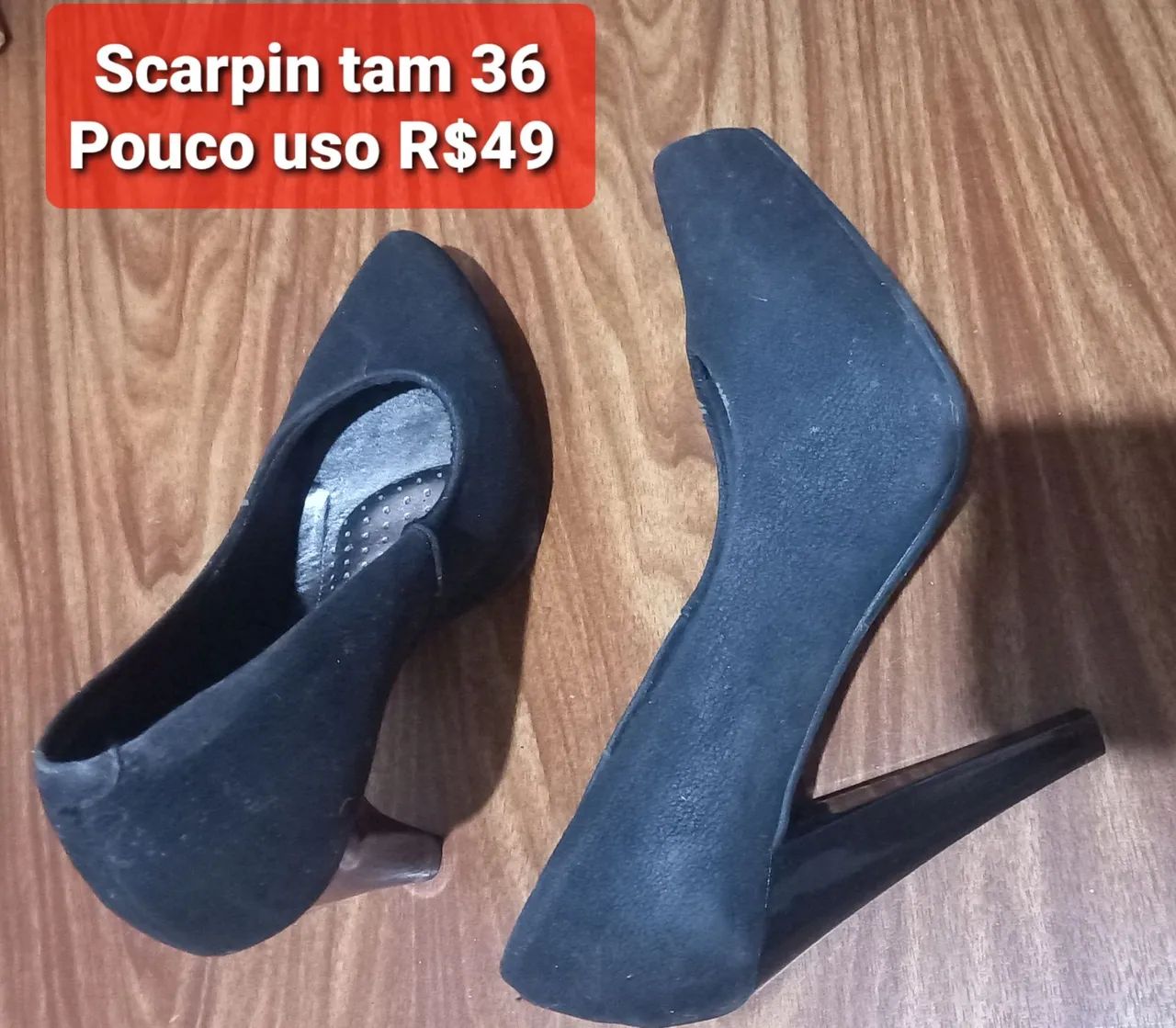 Scarpin preto