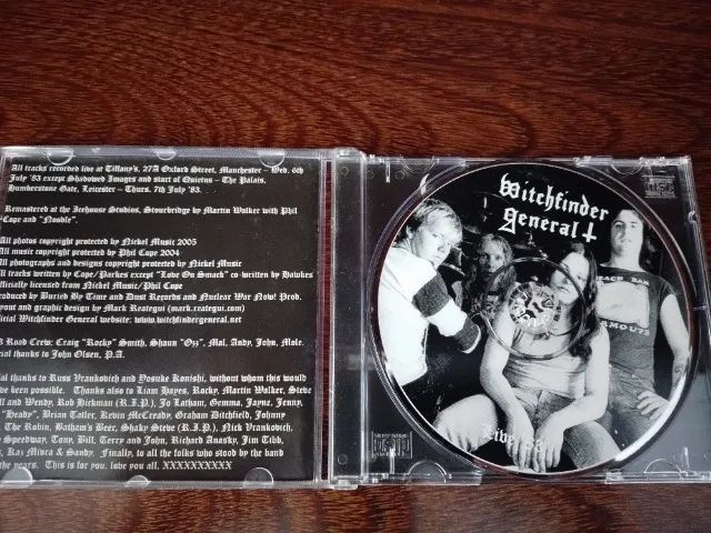 cd WITCHFINDER GENERAL LIVE 83  - Foto 3